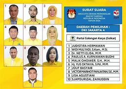 Daftar Caleg Dprd Dki Jakarta 2024 Dapil 7