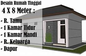 Denah Rumah 4X8