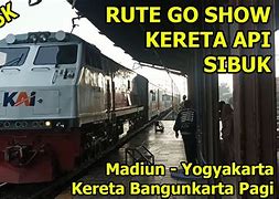 Tiket Kereta Api Madiun Solo Go Show